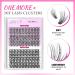 VEYESBEAUTY Lash Clusters - 30D & 40D Volume Individual Lashes | Thin Invisible Band Wispy DIY Eyelash Extensions 8-16mm Mix Tray - Buy Online on GoSupps.com