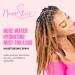 Nappstar Rose Water Hydrating Mist Moisturizing Spray for Dreadlocks Loc Care with Aloe Vera 16 Fl Oz 16 Fl Oz (Pack of 1) - Buy Online on GoSupps.com
