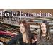 Buy 6 Natural Tone Feather Extensions Pack | Micro Rings & Threading Tool | International Shipping - Buy Online on GoSupps.com
