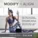 Gaiam Yoga Block - Latex-Free EVA Foam Support for Yoga, Pilates & Meditation - Non-Slip Surface - Teal Tonal - Buy Online on GoSupps.com