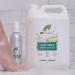 Dr Organic Aluminium Refill Bottle with Pump Dispenser Empty Refillable Bottle for Shampoo Conditioner Shower Gel & Body Wash 250ml - Buy Online on GoSupps.com