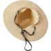 Deluxe Wide Brim Straw Panama Hat - UPF50+ Roll Up Fedora for Beach Sun - Adjustable, Color Choice - Panama Hats for Women/Men- Beige - Buy Online on GoSupps.com