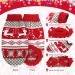 HYLYUN Cat Christmas Sweater 2 Pack - Reindeer & Snowflake Design for Kittys and Small Dogs - Medium Size - Buy Online on GoSupps.com