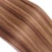 Buy #6/27 Tape-In Hair Extensions - 40cm 100% Remy Real Hair 50 Bricks | Durable Adhesive for Seamless Application - Buy Online on GoSupps.com