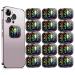 Cell Phone Stickers for Smartphones Tablets Laptops Computers WiFi Black 30 Pack