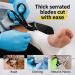 Madison Supply 7.5 Medical Scissors - Premium Quality Stainless Steel Bandage Shears for Nurses, EMT & Trauma - Fluoride-Coated Blades, Non-Stick, Black Handle - 1 Pack - Buy Online on GoSupps.com