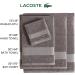 Lacoste Heritage Supima Cotton Bath Towel - Celestial 30x54 - Buy Online on GoSupps.com