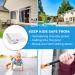 4 Pack Eco-Baby Sliding Door Locks - Childproof Safety Window Locks for Glass Doors (Grey) - Buy Online on GoSupps.com