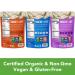 Rhythm Superfoods Cauliflower Bites - Vegan, Paleo-Friendly, Low Carb, Gluten-Free Snack (6 Pack) - Buy Online on GoSupps.com