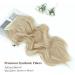 Adjustable Blonde Hair Extensions | 20 Curly Synthetic Clip-Ins for Women - Buy Online on GoSupps.com
