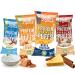 ETTER THAN GOOD Keto Protein Puffs - 16g Protein  Paleo Snacks with Fruits & Veggies - 4 Pack - Buy Online on GoSupps.com