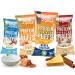 ETTER THAN GOOD Keto Protein Puffs 16g Protein 2 Servings of Fruits & Veggies Paleo Keto Snacks - 4 pack