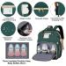 Diaper Bag Backpack with Changing Station | Waterproof Portable Travel Back Pack | USB Port & Stroller Straps | Large Capacity | Green - Buy Online on GoSupps.com