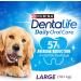 DentaLife Daily Oral Care Dog Treats for Large Breed Dogs - 587 g Pouch (1 Pack) 587 g (Pack of 1) - Buy Online on GoSupps.com