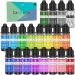 Candle Dye - 20 Colors Liquid Concentrated Candle Color Dye for Soy Wax Dyes  Gel Wax  Paraffin Wax  Beeswax  Candle Making Kit - Vibrant Oil-Based Candle Coloring for DIY Candle Making Supplies