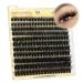 ALICE Fluffy Volume Lash Clusters Natural Lash Extensions DIY Eyelash Extensions 220Pcs 3D Wispy Individual Lashes(10-16mm 0.05D D Curl) A - 3D Wispy