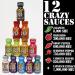 Crazy Hot Sauce Gift Set - Gourmet Challenge Dice Game | Premium Gifts for Men - Buy Online on GoSupps.com
