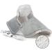 Large Electric Weighted Heating Pad for Neck and Shoulders - 6 Heat Settings, Pain Relief, Washable - 22.8''x16.5'' Light Grey - Buy Online on GoSupps.com