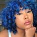 oVertone Haircare Color Depositing Conditioner - 8 oz Semi Permanent Hair Color with Shea Butter & Coconut Oil - Temporary Hair Color Dye - Vegan Cruelty-Free - Vibrant Blue - Buy Online on GoSupps.com