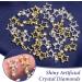Noverlife 26PCS 3D Alloy Nail Charms - Gold & Silver Stars, Crystal Diamonds, Rhinestones - Nail Art Charms for DIY - Buy Online on GoSupps.com
