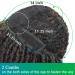 AIXI 8 inch Synthetic Braided Ombre Dreadlocks Wig for Black Women - Short Afro Curly Daily Wig - Heat Resistant Faux Locs Crochet Hair (8 Inch T1B/27) - Buy Online on GoSupps.com