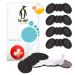 Biped Health 3 pairs of heel cushions for too large shoes - heel protectors enjoyed - self -adhesive heel pillows for the prevention of bladder and wound alley Z2804 (black 6mm) black 6 mm