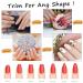 100pcs Fiberglass Nail Tips for Extensions - Professional Acrylic Manicure Tools for Women | Nail Salon Supply - Buy Online on GoSupps.com