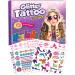 PURPLE LADYBUG 175 Designs Glitter Tattoo Kit for Kids - Cool Tattoos for Kids  Girl Gifts age 8-10 Years Old  Tween Girls Gifts Idea - No Mess Face & Body Glitter Tattoos Temporary for Girls