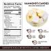 Hammond's Candies Gourmet Marshmallows - Vanilla Bean | Ideal for Snacking, Hot Chocolate, S'mores & Baking | Gluten-Free, Kosher, Handcrafted in the USA | 2 Pack - Buy Online on GoSupps.com