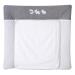 Schardt 3/721 Changing mat Amigos with removable terry cloth cover 80 x 75 cm - with grey appliqu 3/721