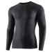 Brubeck men long arm functional shirt |Breathable |Thermo |Sport |Fitness |Underhirt |Underwear |41% merino wool |LS12820 XL Dark Gray