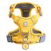 Pawaii dog harness dog harness for small dogs with handle anti-drawing dishes Breast harness Anti Zug Paddle Reflecting Annoyable Breakable Dog Miss Tag contains (S Gelb) S (Bigger Than Normal (Chest: 43cm-55cm)) Pineaplle Yellow