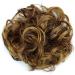 CAISHA Messy Scrunchie Bun Voluminous Wavy Hairpiece Brown Mix #30H26 G31A | Heat-Resistant Synthetic Fibres - PRETTYSHOP - Buy Online on GoSupps.com