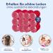 Ponik's Hair Roller Curlers Set - Self-Adhering 12-Piece Curly Curls 36mm - Red - Perfect for Instant Volume & Curls - Buy Online on GoSupps.com