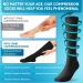 Buy Knee HI 15-20 mmHg Compression Socks for Women & Men | Soft Non-Slip Perfect for Travel & Sports - Buy Online on GoSupps.com