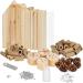 Relaxdays Insect Hotel Kit - Build Your Own Bug, Bee & Lacewing Shelter 33x24.5x7cm - Natural 10027823 - Buy Online on GoSupps.com