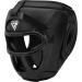 RDX Boxing Headgear MMA Muay Thai, Removable Face Grill, Head Gear for Sparring Grappling Martial Arts Kickboxing Taekwondo Karate BJJ Training Black Large