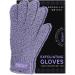 Brooklyn Botany Exfoliating Gloves for Bath and Shower Heavy Duty Exfoliating Body Scrubber for Massage and Dead Skin Remover for Body 1 Pair 1 Pair Gloves