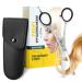 Blacksmith hair scissors |Hairdresser scissors - sharp & precise cut |Perfect haircut for women & men |Professional hair cutting scissors with a case (effective scissors silver) Effilting scissors silver