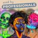 Blue Squid PRO Face Paint - Classic Orange (30gm) | Professional Water Activated Face & Body Paint for Adults & Kids | Halloween Facepaint & SFX Makeup - Buy Online on GoSupps.com