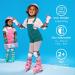 Yvolution Twista Skates Learner Training Skates - 2-in-1 Adjustable Roller Skates for Boys and Girls 2+ Years Old, US Size 7-11 - Green - Buy Online on GoSupps.com