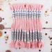 12 Skeins ThreadArt Premium Egyptian Long Fiber Cotton Embroidery Floss | Very Light Pink | 6 Strand Divisible Thread 8.75yds Each For Hand Embroidery  Friendship Bracelets  Cross stitch and Crafts