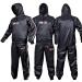 DEFY Heavy Duty Sweat Suit Sauna Exercise Gym Sauna Suit Fitness workout Anti-Rip with Hood X-Large