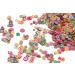 1000pcs Fimo 3D Fruit Design Nail Art Slices Tips Decoration - Assorted Color