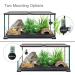 REPTI ZOO 2 Pack Digital Reptile Terrarium Thermometer Hygrometer | Pet Rearing Box Tank Accessory with Suction Cup - Buy Online on GoSupps.com