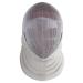 Sabre Fencing Sport Mask - CE350N Certified National Grade with Padded Bib - Includes Sabre Mask Head Wire - Anti-Glare Finish - Adjustable Strap - Metallic Conductive Mesh Medium