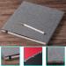 Self Adhesive Photo Album 11x10.6 Inch Grey - 40 Pages Linen Cover Scrapbook with Metallic Pen and DIY Accessories - Buy Online on GoSupps.com