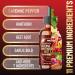 11in1 Cayenne Pepper Liquid Drops with Hawthorn Berry Beet Root Turmeric Ginger and More - 30ml Liquid Drops for 30Days - Buy Online on GoSupps.com