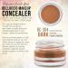 Belloccio High Definition Dark Shade Concealer 5g Jar - Conceal Imperfections, Blemishes & Dark Circles - Under Eye Makeup for Airbrush Foundation - Buy Online on GoSupps.com