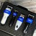 TRU BARBER Clipper Bands 4 PCS - Non Slip Heat Resistant Clipper Sleeves for Barbers | Blue Clipper Tool Accessories - Buy Online on GoSupps.com